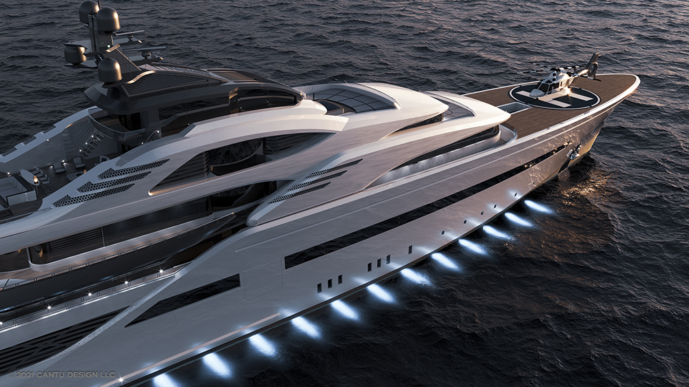 CD100 Megayacht.