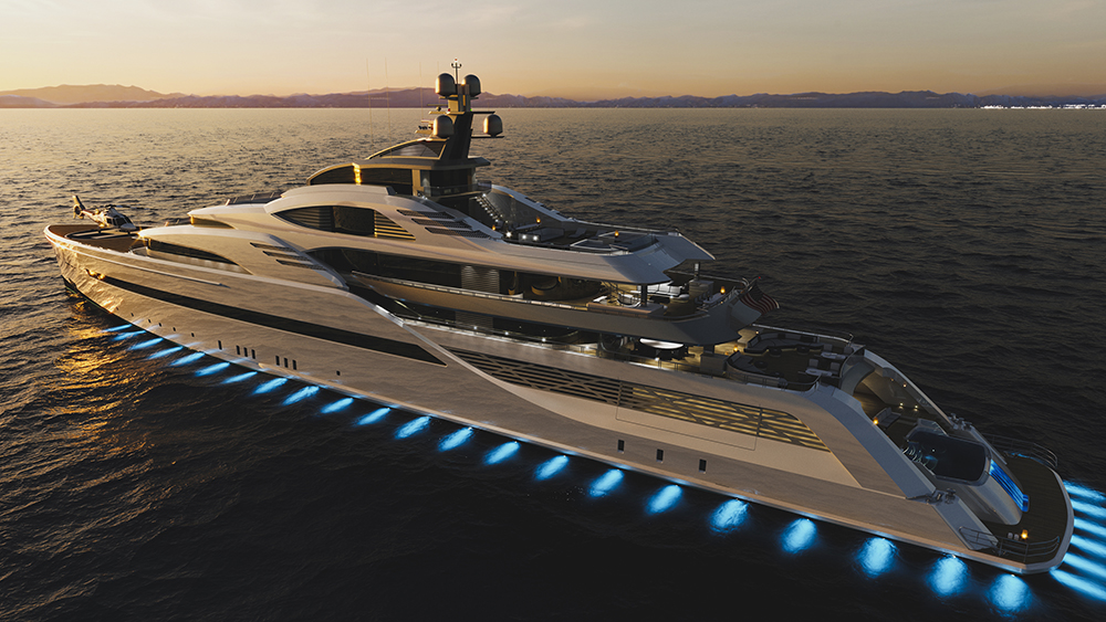 CD100 Megayacht.
