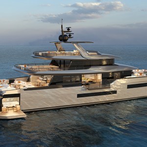 ISA Zeffiro Catamaran.